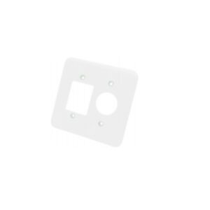 Placa 4x4 3 Tecla 1 Posto Redondo - Radial Pollar