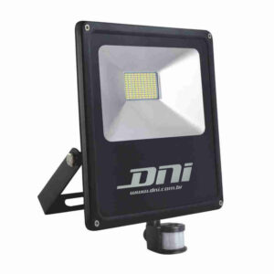 Refletor de LED Com Sensor 100W Bivolt 6037 Preto - DNI