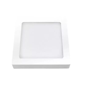 Luminaria Sobrepor Quadrada 21W Branca 21,5Cm - Ourolux