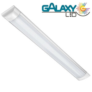 Luminaria Sobrepor LED Slim 18W Bivolt 63cm Branco - Galaxy
