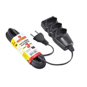 Extensão Stand Par 2x0,75mm 3Mts Preta - Fernik