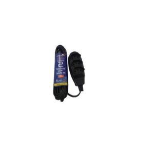Extensão Naticon PP 3x0,75mm 2Mts Preta - Fernik