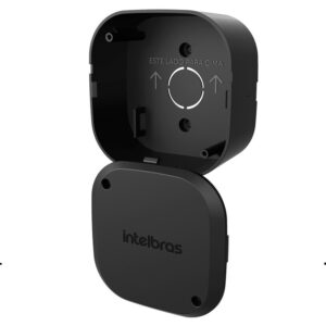 Caixa de Passagem Plastica VBOX1100E Preta Intelbras