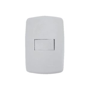 Placa 4x4 3+3 Postos Branca PRM443 - Lumen