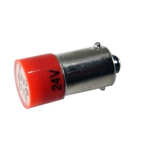 Lâmpada de LED Soquete BA9S 110V Vermelha - JNG