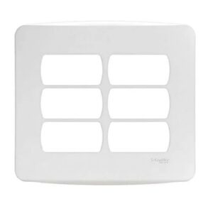 Placa 4x4 3+3 Postos + Suporte 4x4 - Miluz