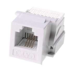 Plug Keystone Cat3 Rj11 Branco