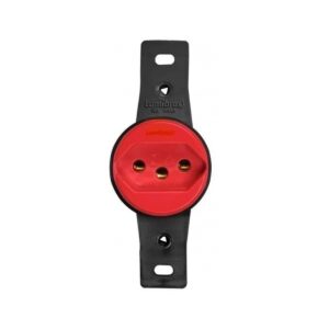 Tomada Com Haste 2p+t 20a Vermelha - 5515vm Perlex