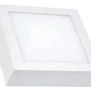Luminaria de Led Sobrepor Slim Quadrado 18W 3000K BC - Bellalux