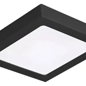 Luminaria de Led Sobrepor Slim Quadrado 24W 4000K PT - Bellalux