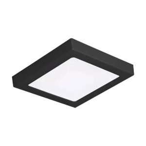 Luminaria de Led Sobrepor Slim Quadrado 24W 4000K PT - Bellalux