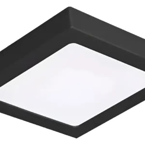 Luminaria de Led Sobrepor Slim Quadrado 18W 6500K PT - Bellalux