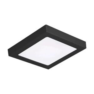 Luminaria de Led Sobrepor Slim Quadrado 18W 6500K PT - Bellalux