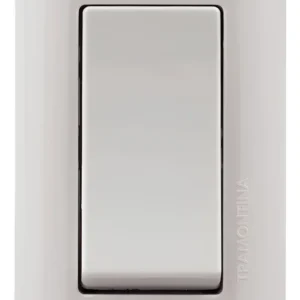 Conjunto Movel Interruptor Simples 6A Branca - Tramontina Aria