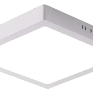 Luminaria de Led Sobrepor Slim Quadrado 12W 3000K BC - Bellalux