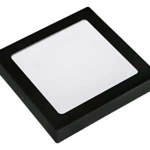Luminaria de Led Sobrepor Slim Quadrado 18W 3000K PT - Bellalux