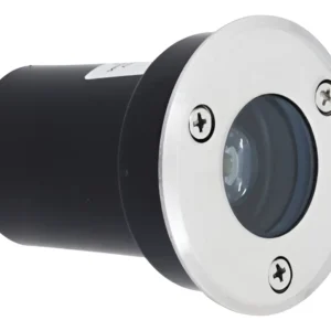 Balizador de LED Embutir Redondo 3W 3000K - Gaya