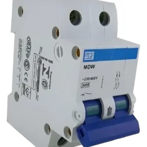 Disjuntor Bipolar De 50a Curva B - Mdw-b50-2 Weg