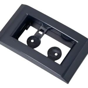 Placa Para Movel 1 Posto Preta - Tramontina Liz