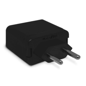 Plug Protetor de Surto 2 Pinos 10A Preto QPP01P Qualitronix