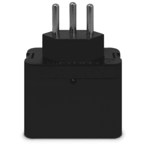 Plug Protetor de Surto 3 Pinos 20A Preto QPP04P Qualitronix