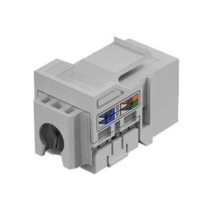 CONECTOR RJ45 FEMEA 90° CAT 5E KEYSTONE JACK (INTELBRAS-SC)