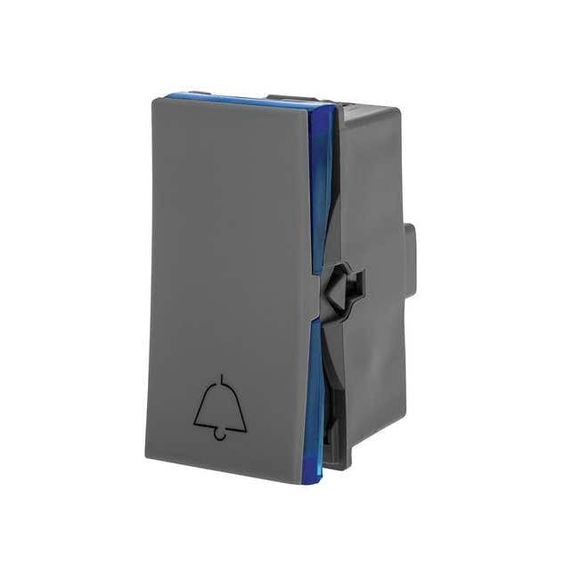 Modulo Interruptor Campainha Cinza 611012CZ - Pial Plus+