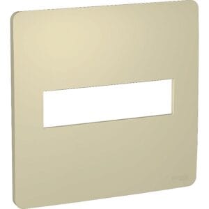 Placa 4x4 1+1 Postos Axis Grey S730201224 - Orion Schneider