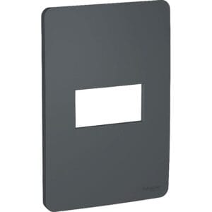 Placa 4x2 Cega Stella Black S730100294 - Orion Schneider