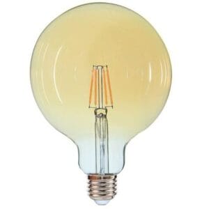 Lâmpada LED Vintage Globo G125 4W 2400K Bivolt - Ourolux