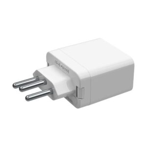 Plug Protetor de Surto 3 Pinos 20A Branco QPP04B Qualitronix