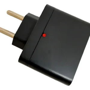 Plug Protetor de Surto 2 Pinos 20A Preto QPP02P Qualitronix