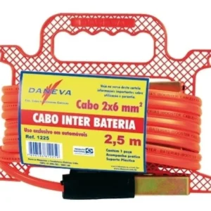 Cabo Chupeta 2,5Mts 6mm 1225 - Daneva