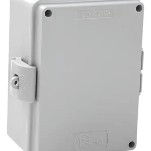 Quadro de Comando Sobrepor 160x120x80 Opaca Cinza Rodhbox
