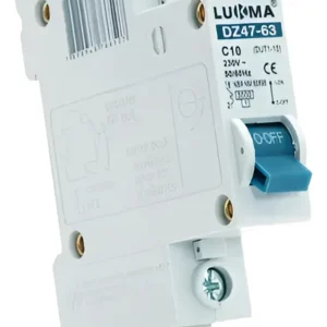 Disjuntor Unipolar 10A Curva C - Lukma