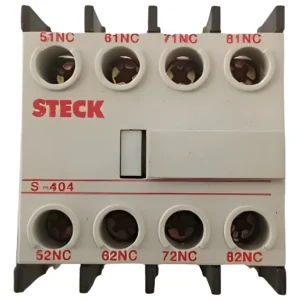 Bloco de Contato Auxiliar S-F04/404 4NF- Steck