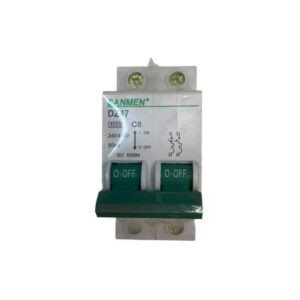Disjuntor Bipolar 6A Curva B - Sanmen