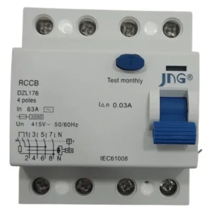 Interruptor de Fuga Classe A 4P 63A 30mA - JNG