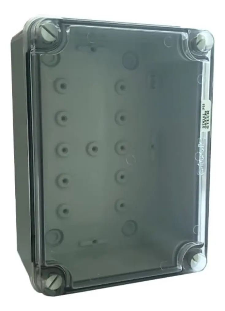 Caixa de Passagem 154x110x70 Transparente STX-161 - Steck