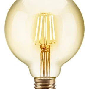 Lâmpada LED Vintage Globo G95 4W 2400K Bivolt - Ourolux
