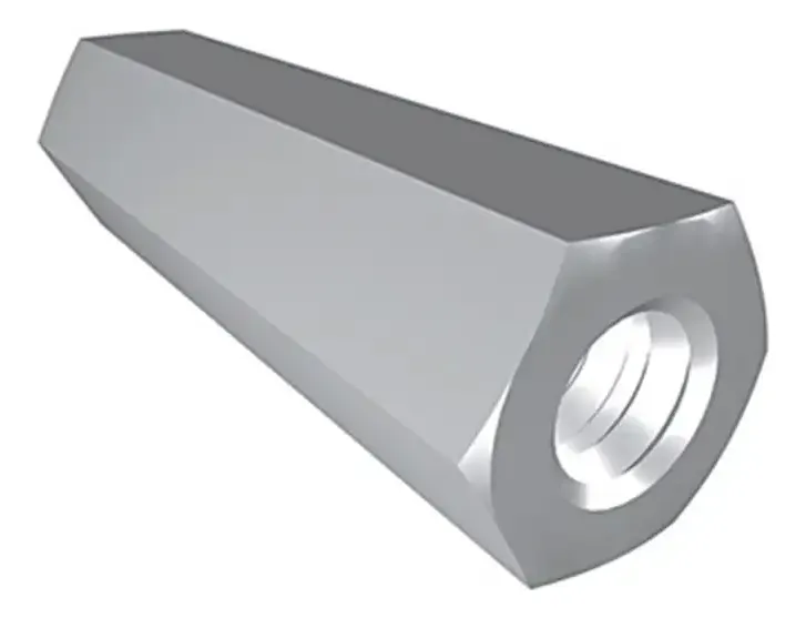Prolongador Para Barra Roscada Vergalhão De 3/8x50mm 25 Peça