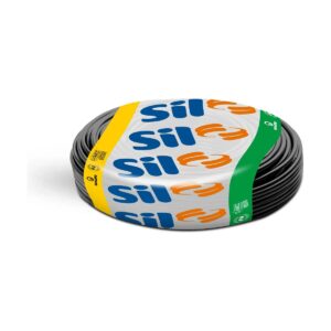 Cabo Flexível Atox 16mm 100 Metros Preto - Sil