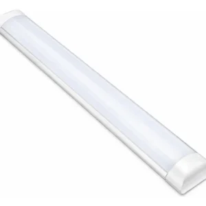Luminaria Led Slim 18w Bivolt 3000K 50cm 5935A - Ourolux