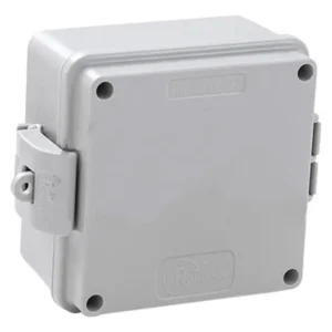 Quadro de Comando Sobrepor 110x110x60mm Cinza - Rohdbox