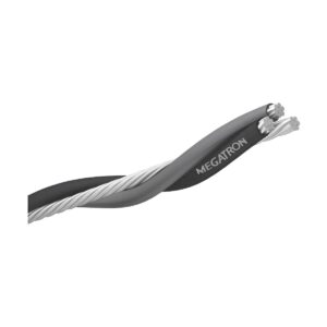 Cabo Triplex 1kV 16mm Preto/Cinza 100 Metros - Megamax