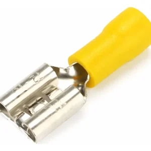 Terminal Total Isolado Femea 4-6 Amarelo 20UN Eletrokit