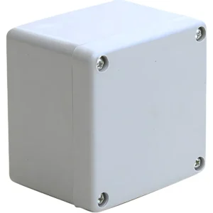 Caixa de Passagem Sobrepor 85x85x65mm Cinza R3050 - Strahl