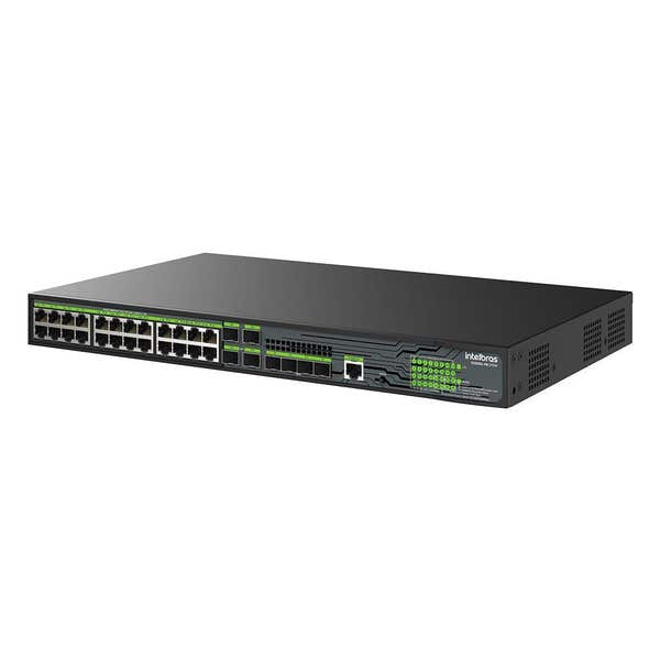 SWITCH GERENCIAVEL 24P + 4P SFP 10000 BASE-X POE S3328G-PB