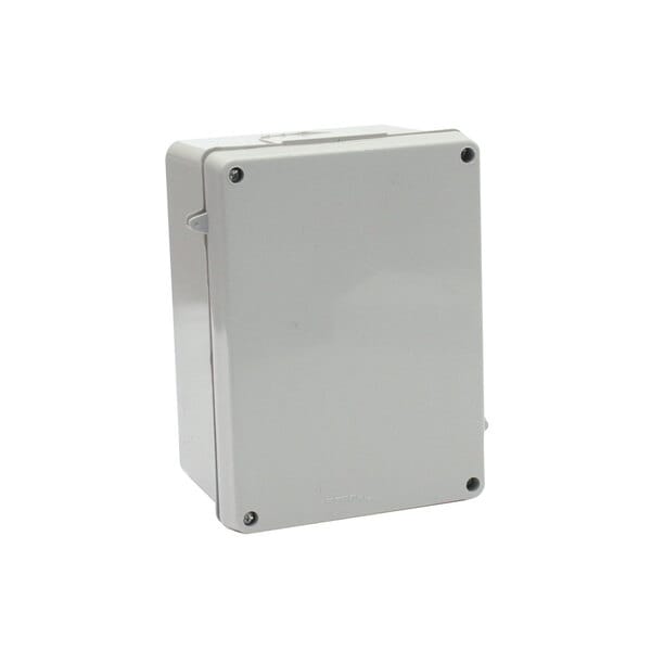 Caixa de Passagem Sobrepor 195x145x100mm Cinza R3098 Strahl