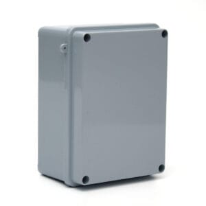 Caixa de Passagem Sobrepor 160x120x80mm Cinza R3037 - Strahl